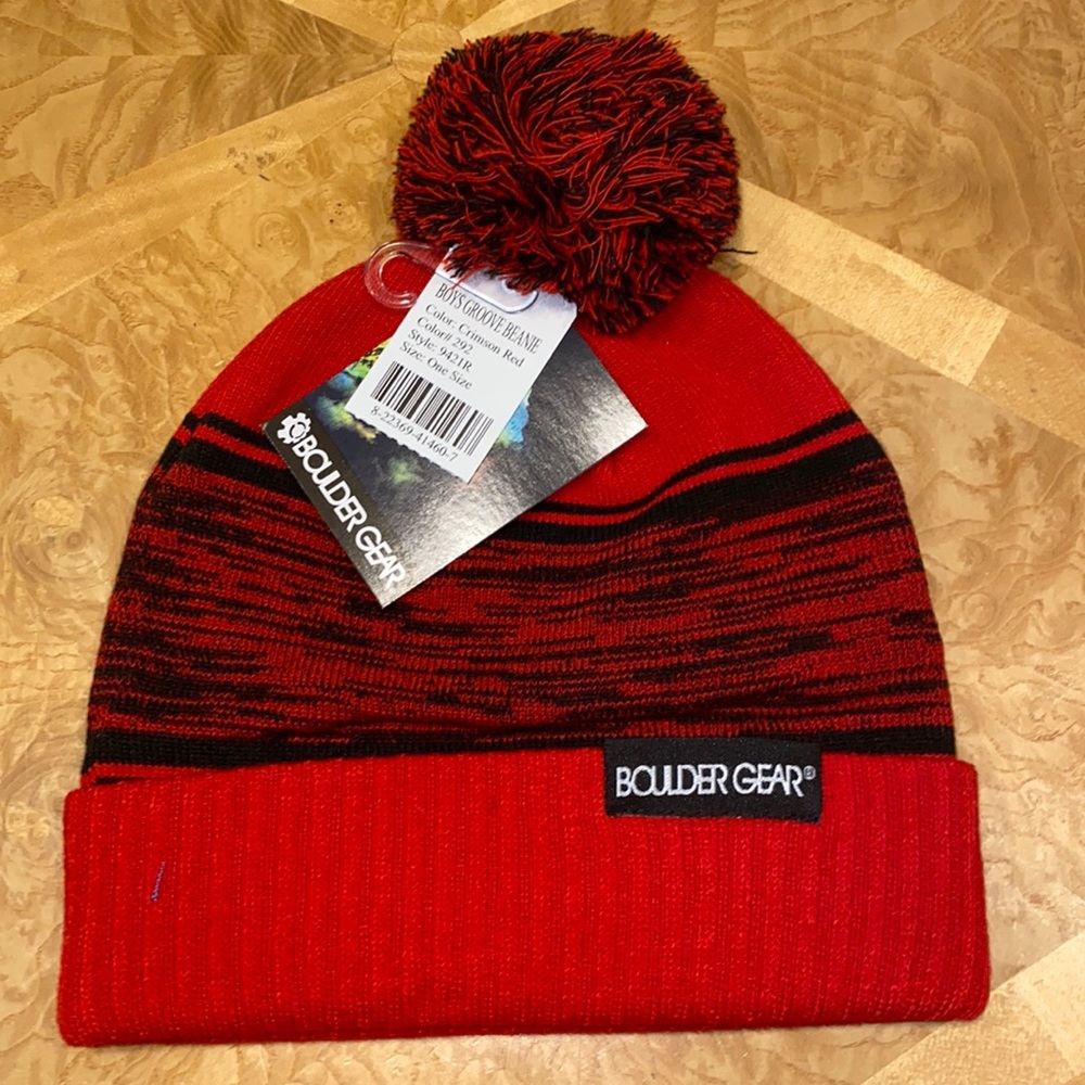 Boulder Gear Boys Groove Beanie One Size NWT